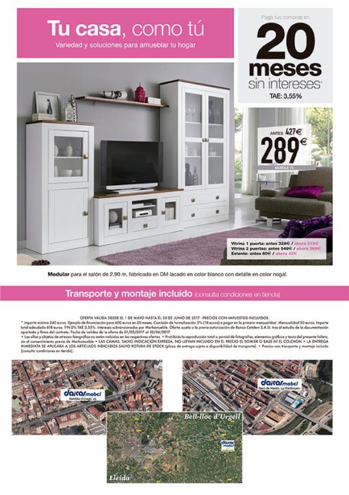 Muebles Tiendas de Muebles en Lleida