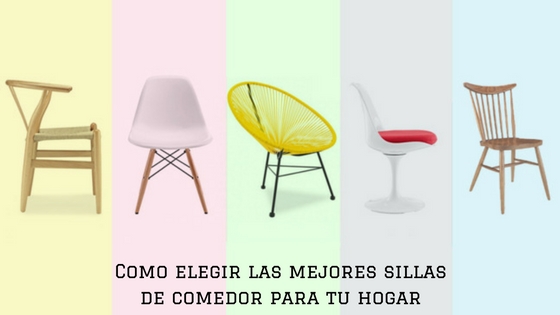 sillas de comedor