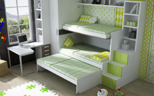 Dormitorios juveniles con literas