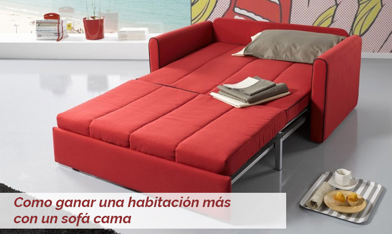 Como ganar una habitación más con un sofá cama