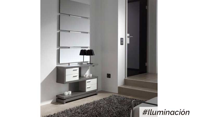 Consejos para la iluminación de tu mueble recibidor - Iluminación