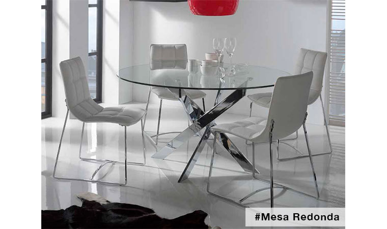 ¿Que mesa de comedor debo elegir para completar mi salón? Mesa Redonda