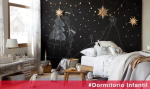 Tips para decorar el dormitorio juvenil para estas navidades - Dorado