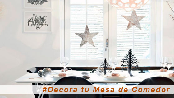 Cómo decorar la mesa del comedor para Fin de Año - Mesa Decorada