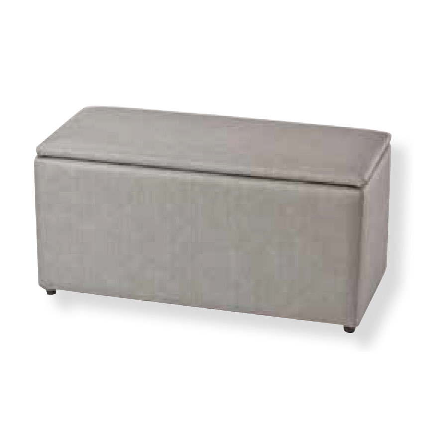 Pie de Cama Abatible Tapa Lisa, baúl para el dormitorio