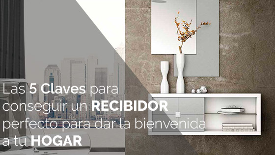 Elegir los muebles perfectos para tu recibidor o hall - Guia Decoracion