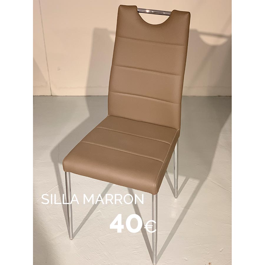 silla-marron - Muebles | Tiendas de Muebles en Lleida | Daicarmobel