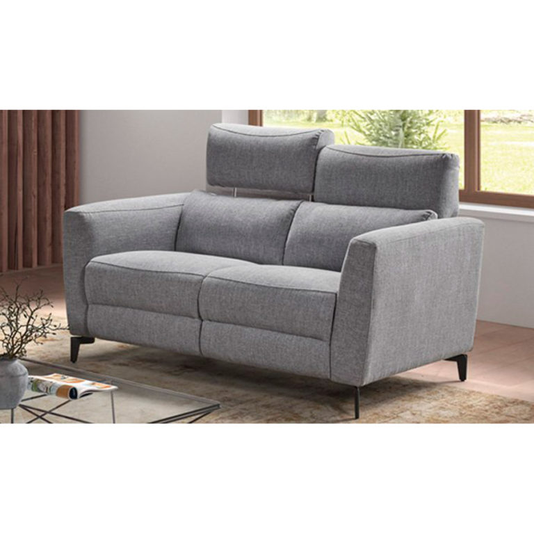 Sofá 2 Plazas Bombay, sofá fijo elegante para tu salón