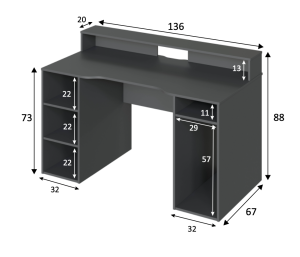 Mesa gamer OZONE