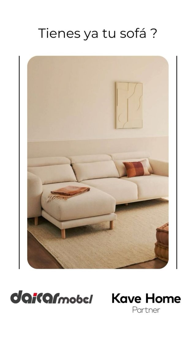 Ven y descubre la increíble gama de sofás que tenemos para ti. 🛋️❤️

Encuentra el sofá perfecto que combine con tu estilo y haga de tu hogar de la mano de Kave Home 
un lugar aún más acogedor. 🌟

#KaveHome #Sofás #Decoración #Estilo #Hogar #daicarmobeloficial #daicarcontract