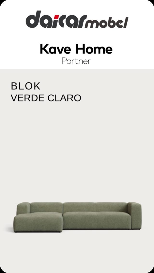 ✨ El sofá BLOK de @kavehome ,Comodidad y estilo a tu medida ✨

Transforma tu espacio con el sofá BLOK, un diseño único y personalizable que se adapta completamente a tu estilo. 🛋️❤️

✔ Colores y telas: ¡Elige entre una amplia variedad para que combine perfecto con tu hogar!
✔ Tamaños y módulos: Diseña tu configuración ideal, desde un sofá compacto hasta un chaise longue amplio.
✔ Comodidad superior: Cada detalle está pensado para tu descanso y el de toda tu familia.

#SofáPersonalizado #BLOK #DiseñoDeInteriores #EstiloYComodidad #daicarmobel #kavehome #lleida 

Encuéntranos en:

Bell-lloc D’urgell : C/ de Torregrossa s/n (KAVE
HOME Partner)
Tel: 973 56 03 00

Lleida: rambla d’Aragó 25
Tel. 973 20 43 64

Lleida: Carrer Baró de Maials, 14
Tel: 973 22 19 42