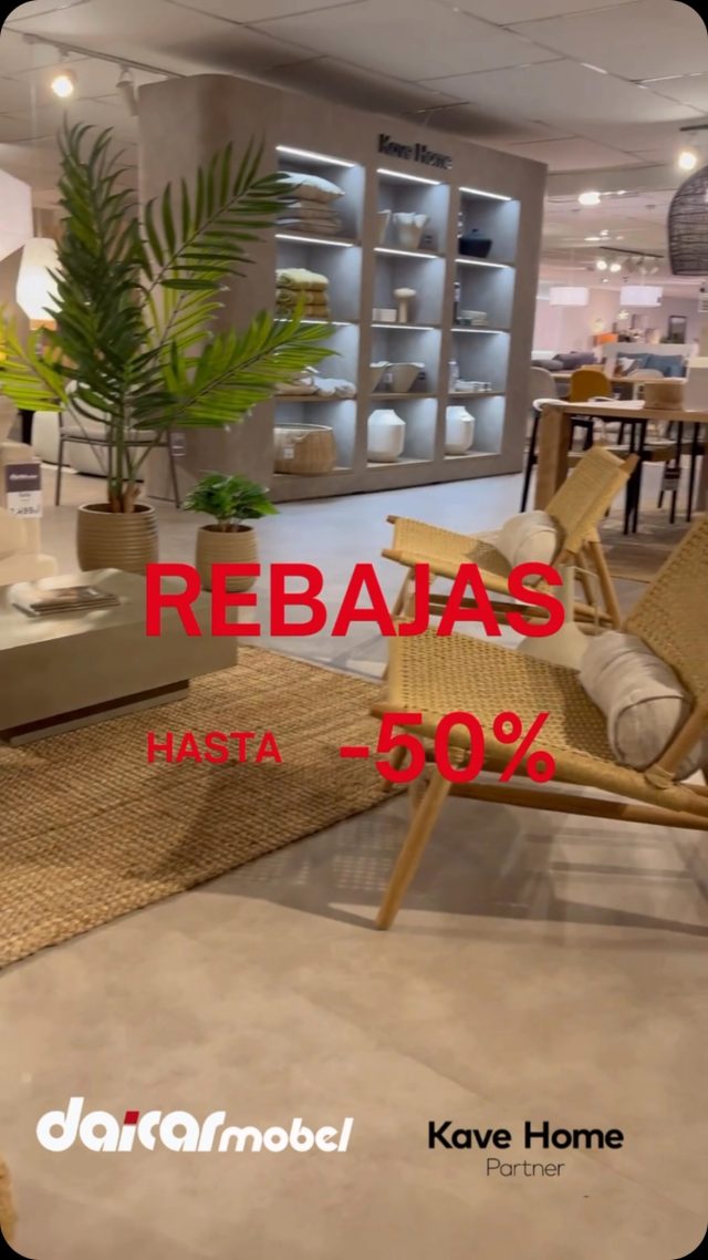📣 ¡Rebajas de Invierno en Daicar Mobel! ❄️🛋️

🌟 Ven y encuentra tu producto perfecto a precios que no podrás creer.
¡Toda nuestra colección está esperando por ti con ofertas irresistibles! 🪑🛏️

✨ Desde salas y comedores hasta dormitorios y oficinas, tenemos justo lo que necesitas para darle un nuevo estilo a tu hogar.

⏳ No esperes más, las rebajas son por tiempo limitado.
📍 Visítanos y aprovecha estas increíbles ofertas. ¡Te esperamos en Daicar Mobel!

Encuéntranos en:

Bell-lloc D’urgell : C/ de Torregrossa s/n (KAVE
HOME Partner)
Tel: 973 56 03 00

Lleida: rambla d’Aragó 25
Tel. 973 20 43 64

Lleida: Carrer Baró de Maials, 14
Tel: 973 22 19 42

#RebajasDeInvierno #DaicarMobel #Decoración #MueblesConEstilo #OfertasIrresistibles #daicarmobel  #kavehome #lleida