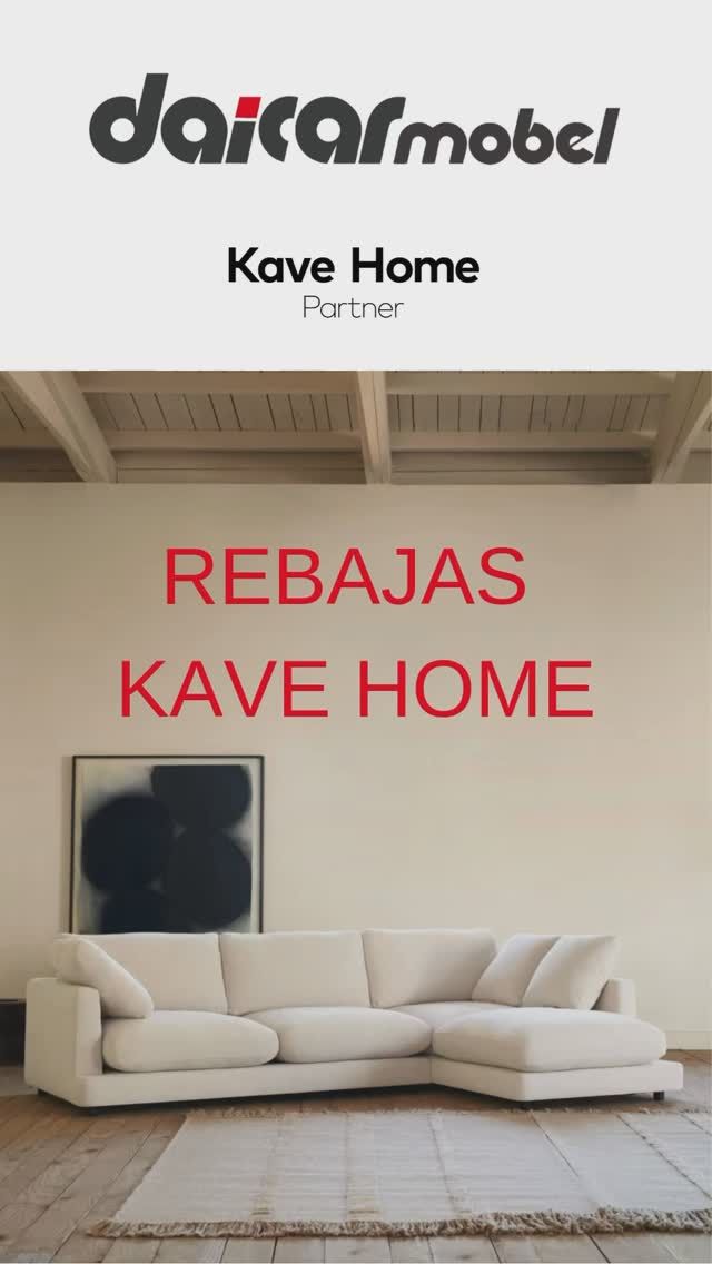 🌟 Encuentra tu producto perfecto en estas rebajas con Daicar Mobel / Kave Home 🌟

✨ Es el momento de darle un toque único a tu hogar con nuestras mejores ofertas. Descubre piezas de diseño, calidad y estilo para cada rincón de tu casa.

Encuéntranos en:

Bell-lloc D’urgell : C/ de Torregrossa s/n (KAVE
HOME Partner)
Tel: 973 56 03 00

Lleida: rambla d’Aragó 25
Tel. 973 20 43 64

Lleida: Carrer Baró de Maials, 14
Tel: 973 22 19 42

#KaveHome #Rebajas #DecoraciónConEstilo #HogarPerfecto #daicarter #daicarmobel  #daicarcontract #daicar